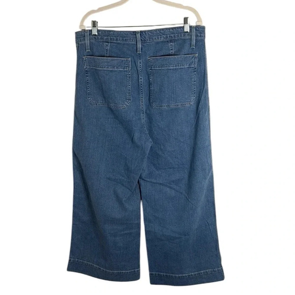 Madewell Emmett Wide Leg Crop Size 32 - Picture 6 of 6